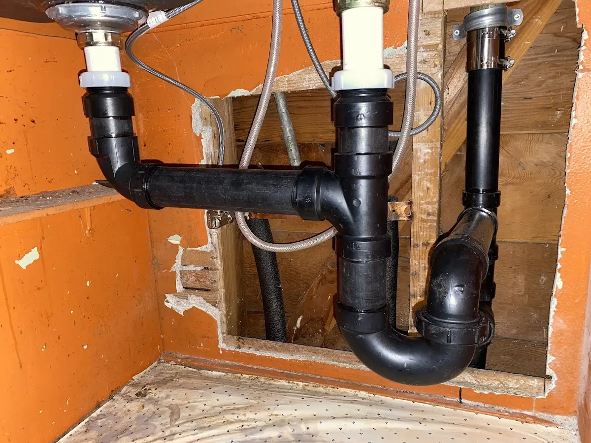 Professional Pipe Bursting equipment and tools on the job in Ferris